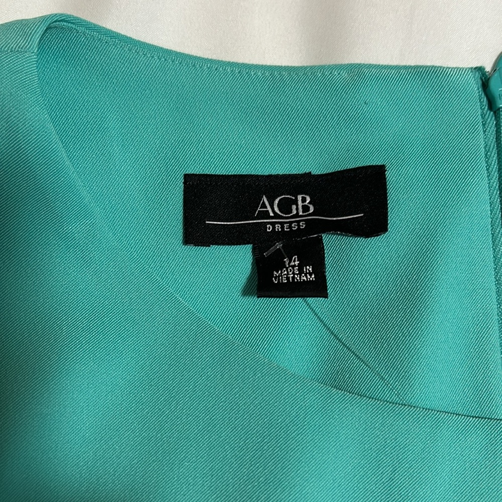 AGB Turquoise Dress (New with Tags) - Picture 3 of 5
